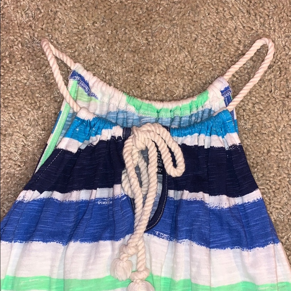 Women’s GAP Striped Halter Neck Summer Tank Top - Picture 2 of 5